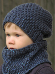 Portland Slouchy Hat & Cowl Set Crochet Pattern