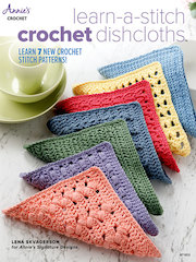 Learn-a-Stitch Crochet Dishcloths Pattern Book